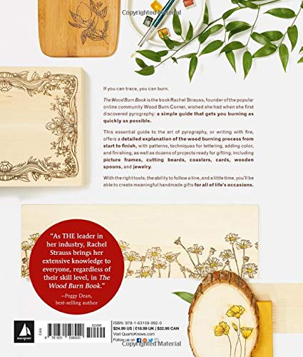 The Wood Burn Book: An Essential Guide to the Art of Pyrography Rockport Publishers