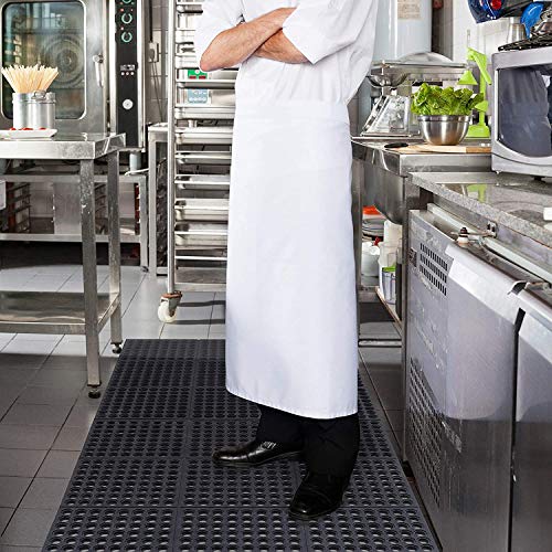 MYOYAY 83"x 36" Commercial Anti-Fatigue Drainage Rubber Mat Roll Non-Slip Rubber Drainage Mat Heavy Duty Commercial Restaurant Bar Rubber Floor Mat MYOYAY