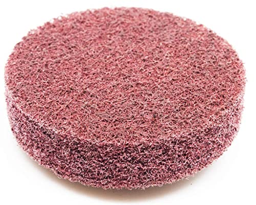 Benchmark Abrasives 2" Quick Change A/O Non-Woven Surface Preparation Wheels for Sanding Polishing Paint Removal with Male R-Type Backing, Use with Benchmark Abrasives