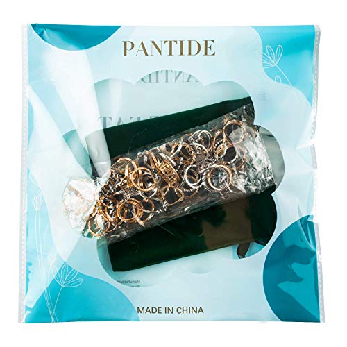 PANTIDE 67Pcs Vintage Knuckle Rings Set Stackable Finger Rings Midi Rings for Women Bohemian Hollow Carved Flowers Gold&Silver Rings Crystal Joint PANTIDE
