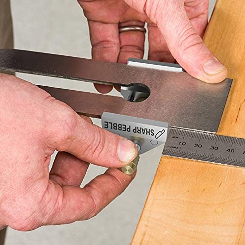 Sharp Pebble Honing Guide - Chisel Sharpening Jig for Chisels and Planes - Fits Chisels 0.25β to 1.96β, Fits Planer Blades 1.41β to 3.22β Sharp Pebble