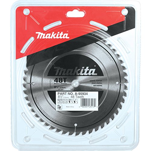 Makita A-95934 8-1/2-Inch 48T Carbide-Tipped Miter Saw Blade Makita