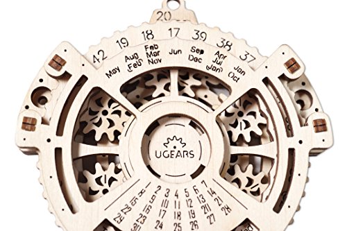 UGEARS Date Navigator Wooden Mechanical Model UGEARS