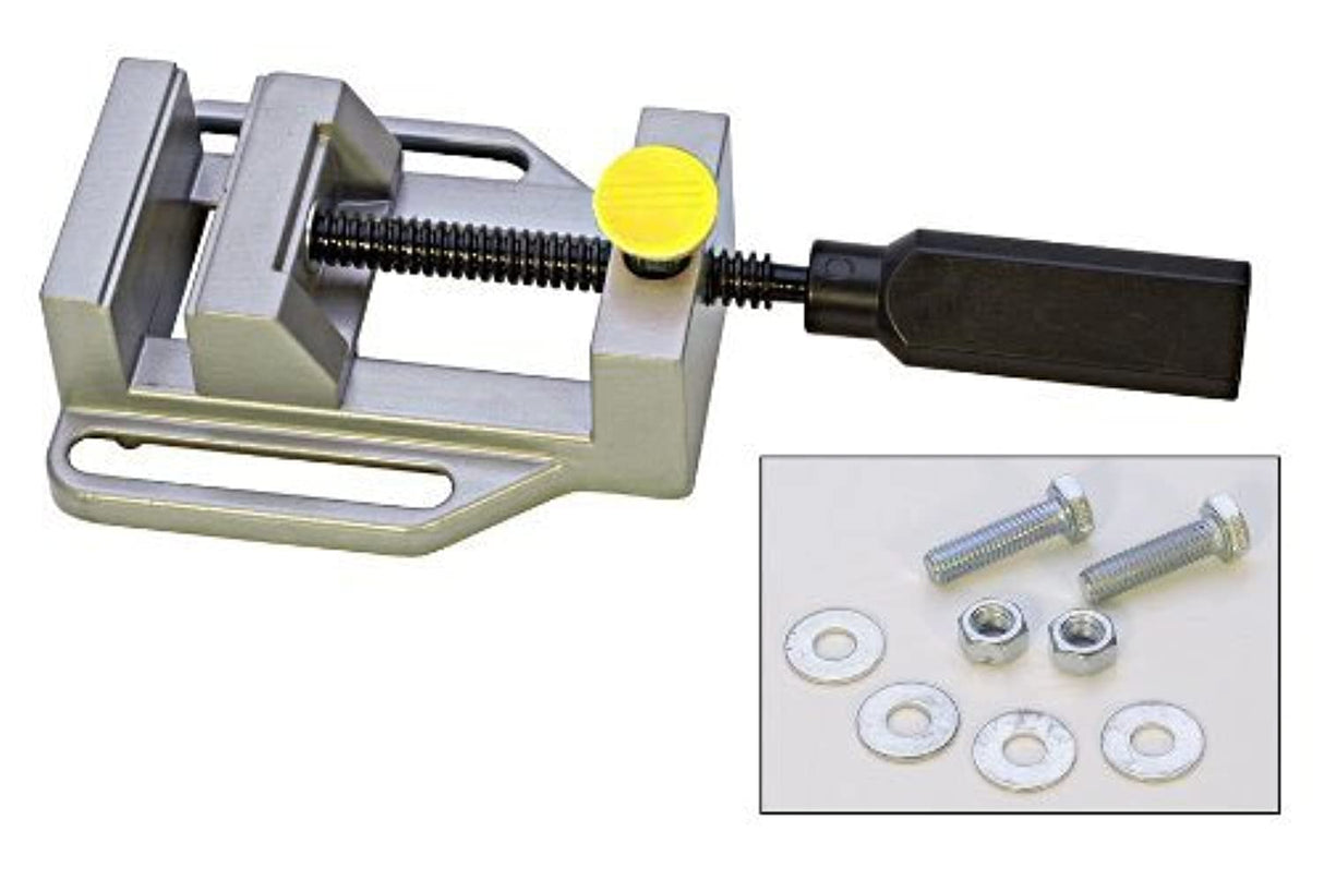 AMYAMY Aluminum Drill Press Vise (Silver) AMYAMY