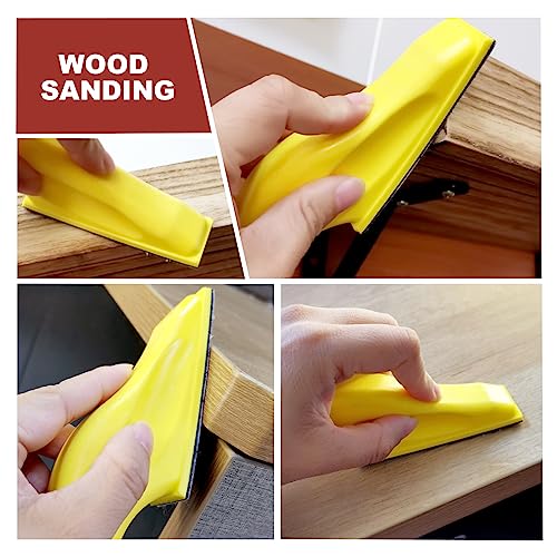 Mini Sander for Small Projects Plus One Roll of 600 Grit Hook and Loop Sandpaper (1''x20'), Micro Sander Sanding Tool Kit for Detail Sanding, DIY YGFRSTO