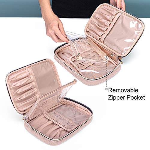 Yarwo Carrying Case Compatible with Cricut Tools Set, Accessories Organizer Bag for Craft Pens and Basic Tools, Dusty Rose (PATENTED DESIGN) Yarwo