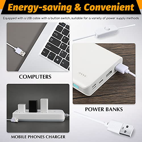 3.94 Inch Wooden Light Stand Base Colorful LED Lights Display Base with Remote Control for Selenite Tower 3D Laser Crystal Glass Resin Art (8 Pieces) Honoson