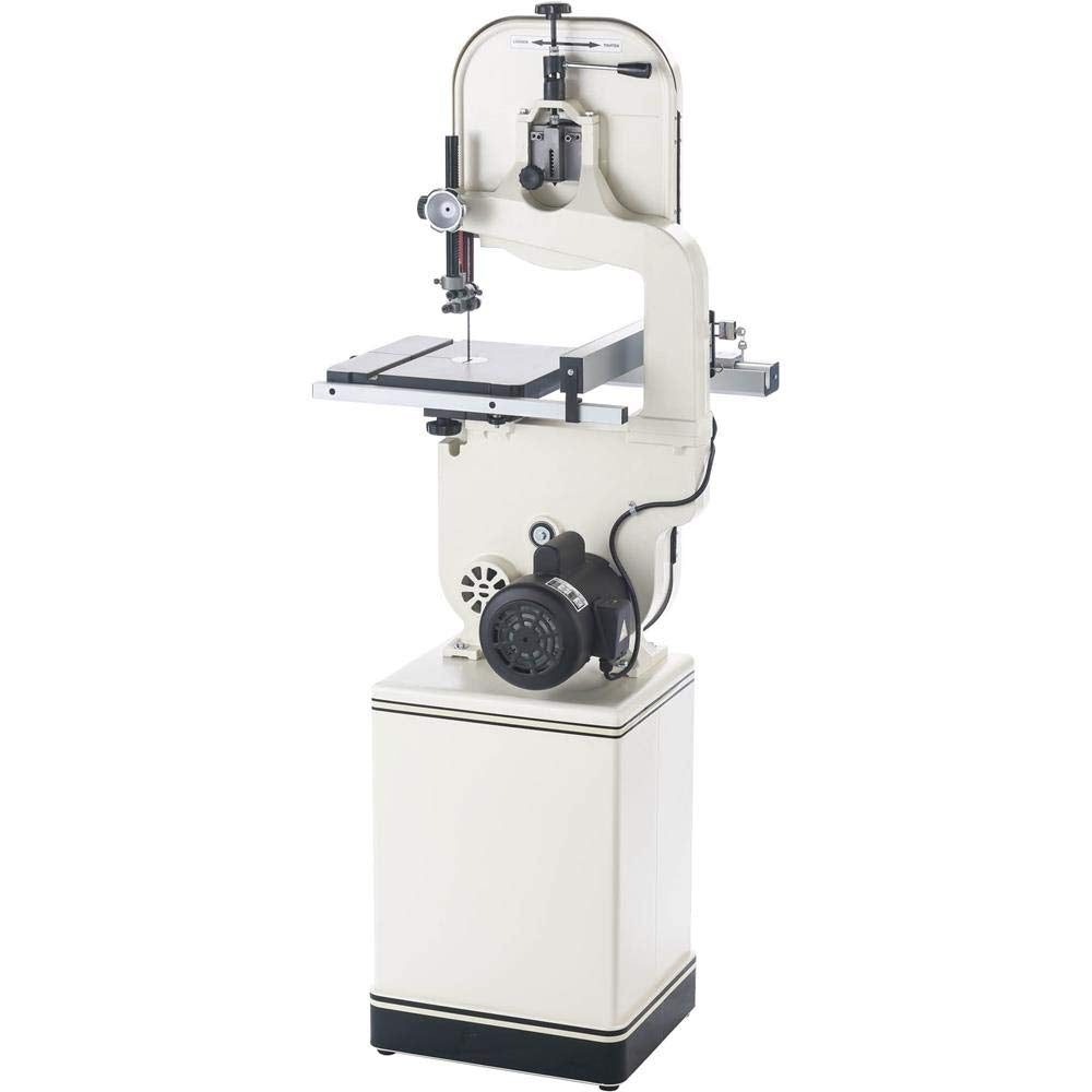 Shop Fox W1706 14" Bandsaw with Cast Iron Wheels & Deluxe Aluminum Fence Shop Fox