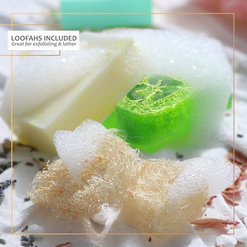 Illumive Soap Making Kit-Includes Soap Making Supplies | Soap Molds, Soap Base, Soap Box. Great DIY Kits for Adults. Inclusive Soap Making kit for Illumive