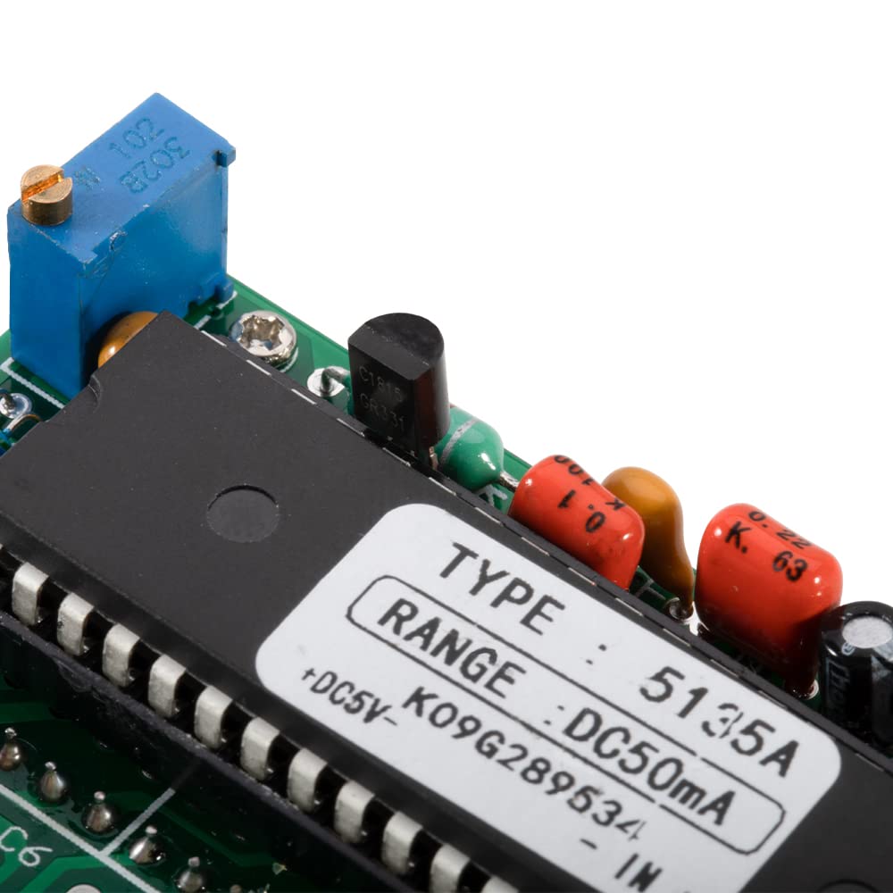 Cloudray 50mA Ammeter DC 0-50mA Analog Amp Panel Meter Current Tester Hua 85C1 (50mA (LED)) Cloudray