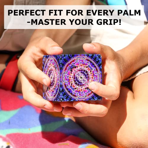 SHASHIBO Shape Shifting Box - Award-Winning, Patented Fidget Cube w/ 36 Rare Earth Magnets - Transforms Into Over 70 Shapes, Download Fun in Motion Shashibo