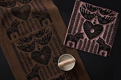 Speedball Speedy-Carve Lino Carving Block, Rectangle, Pink, 9 x 11-3/4 Inches, Linoleum for Printmaking Speedball