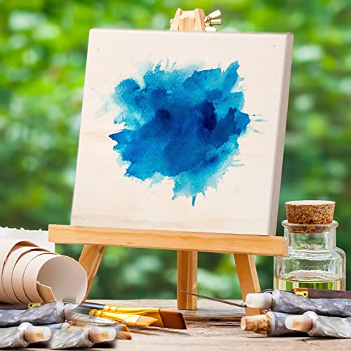 ABuff 15 Pack Wood Panels 6x6 Wood Panel Boards Unfinished Wood Canvas Boards for Painting, Square Wooden Panels for Painting Crafts, Pouring, Arts ABuff