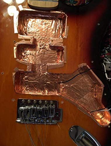 Copper Tape for Guitars - Copper Shielding Tape for Guitars - Copper Foil Tape EMI Shielding, Crafts, Electrical Repairs, Conductive Adhesive Copper Copper Tape