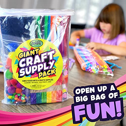 Arts and Crafts Supplies Kit for Kids - Boys and Girls Age 4 5 6 7 8 Years Old - Toddler Art Set Activity Materials in Bulk - Great for Preschool, Carl & Kay Supply Co.