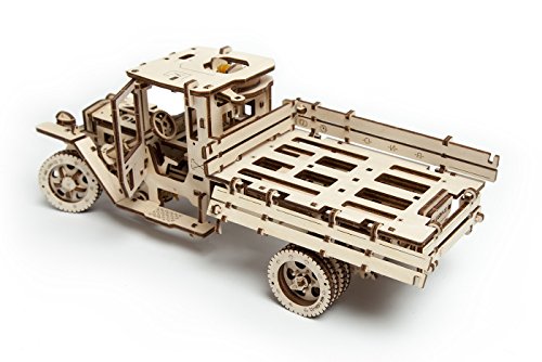 UGEARS 3D Self Propelled Wooden Model UGM 11 Truck UGEARS