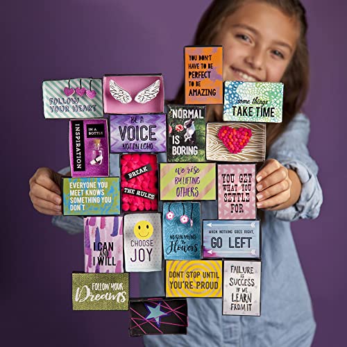 Craft-tastic – Inspire Poster Kit – Design a One-of-a-Kind Freeform Poster – Ages 8+ Craft-tastic