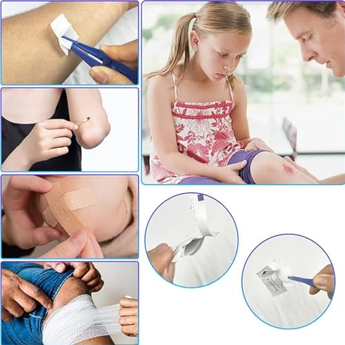 276PCS First Aid Kit Home Car Camping Hiking Emergency Supplies Small Compact Lovely Bag for School Outdoor, Basic Outdoor Essentials Survival Kit AMORNING