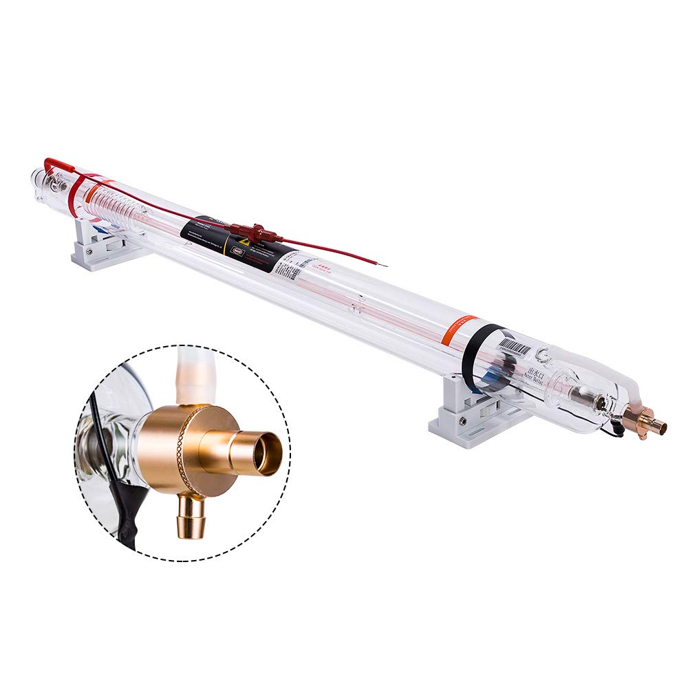 US Stock CO2 Laser Tube 90W 100W Length 1250mm Dia.80mm 100W Laser Tube for CO2 Laser Engraver Cutting Machine Cloudray