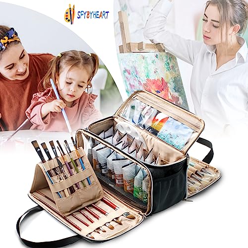 Acrylic Paint Storage, Paint Organizer and Storage, Art Supply Organizer, Art Bags, Craft Paint Storage, Paint Brush Case Holder, Paint Tube Storage SFYBYHEART