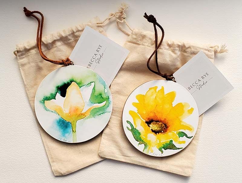 Unfinished Wood Circle Round | Circle Blank | DIY Craft Cutout | Up to 36" 10" / 1/2" 24 Hour Crafts