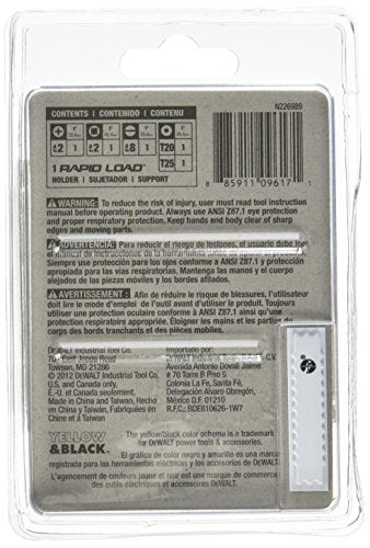 DEWALT DW2507 Compact Rapid Load Set, 6-Piece DEWALT