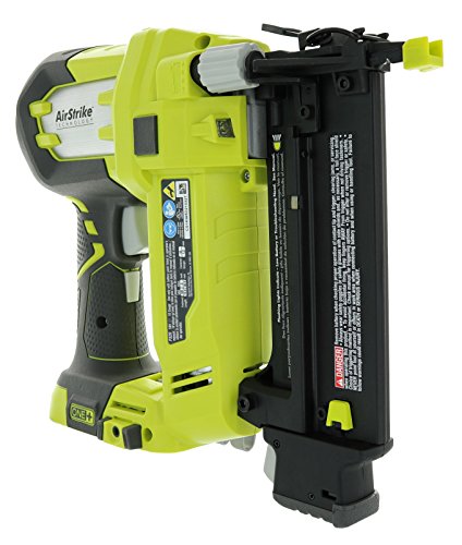 Ryobi P320 Airstrike 18 Volt One+ Lithium Ion Cordless Brad Nailer (Battery Not Included, Power Tool Only) RYOBI