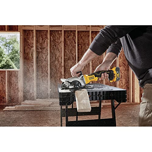 DEWALT ATOMIC 20V MAX* Circular Saw Kit, 4-1/2-Inch (DCS571P1) DEWALT