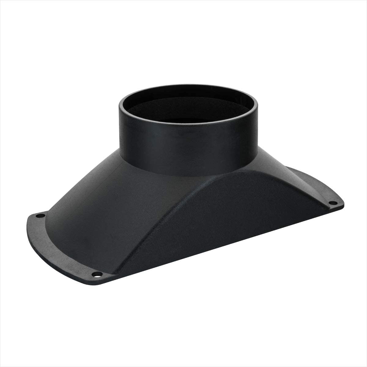 POWERTEC 70150V Rectangular Dust Hood for 4 in. OD Attachment, for Woodworking Dust Collection Hose and Fittings POWERTEC