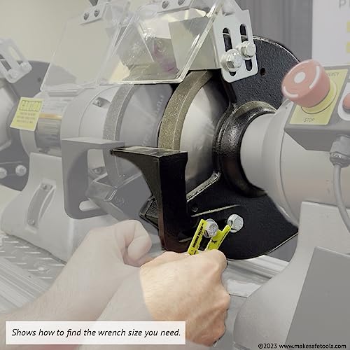 BENCH GRINDER SAFETY GAUGE & MULTI-TOOL (1) MAKESAFE