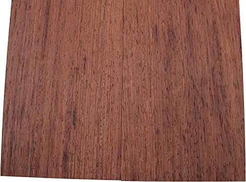 Wenge Lumber Boards - 3/4" x 6" (2 Pcs) (3/4" x 6" x 18") Barrington Hardwoods