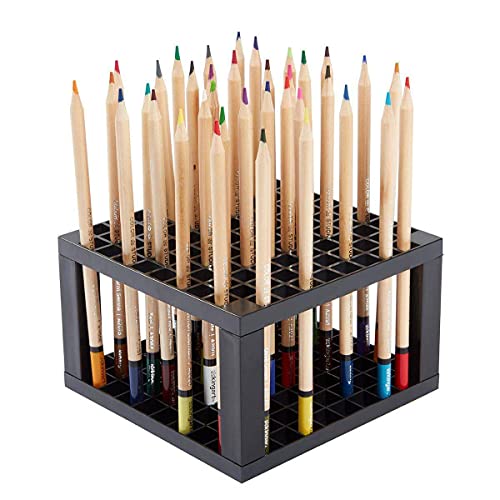KINGART 312-72 Artist Quality 72 Ct. Colored Pencil Set, 72 Vibrant Pre-Sharpened Colors, Smooth Application for Sketching & Drawing Paper and Mixed KINGART