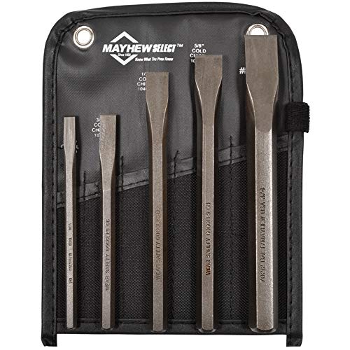 Mayhew Tools 90002 5-Piece Cold Chisel Set Mayhew Tools
