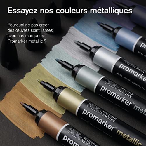 Winsor & Newton ProMarker Set, 12 Count, Skin Tones Winsor & Newton