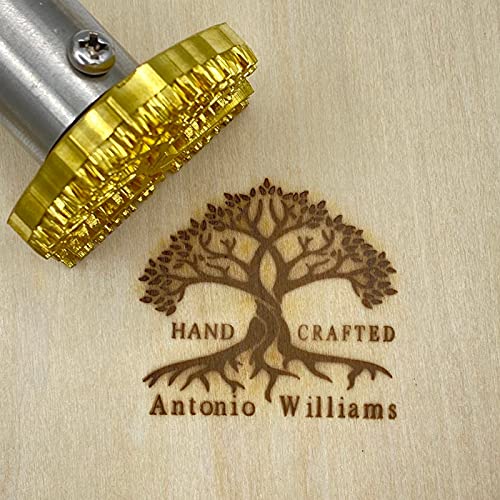 Custom Electric Branding Iron for Wood, Leather and Crafts – Personalised Metal Stamp Gift for Creators Arokimi