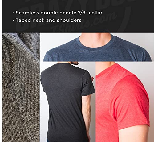 Mens I Love The Smell of Sawdust in The Morning Funny Woodworking Tee for Guys Funny Mens Shirts for Dad with Adult Humor Light Grey - L Crazy Dog T-Shirts