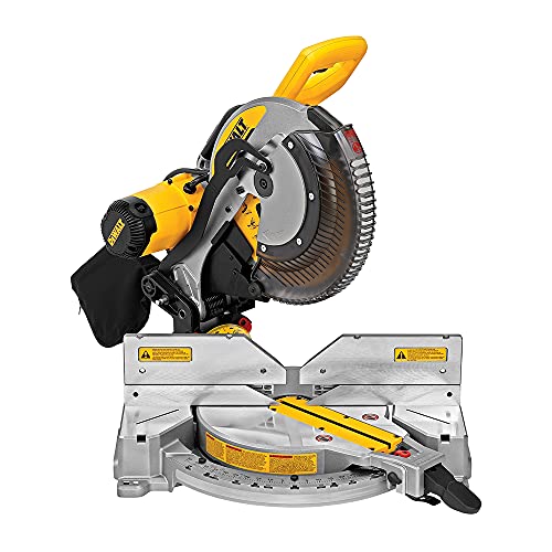 DEWALT Miter Saw, Double-Bevel, Compound, 12-Inch, 15-Amp (DWS716) DEWALT