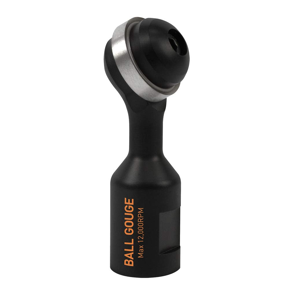 ARBORTECH Ball Gouge | Ø 30 mm Spherical Shaped Wood Gouge Power Carving Attachment for Angle Grinder | BAL.FG.2000 ARBORTECH