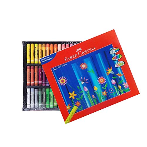FC-160-OP50 Faber-castell Oil Pastels Set of 50 Faber-Castell