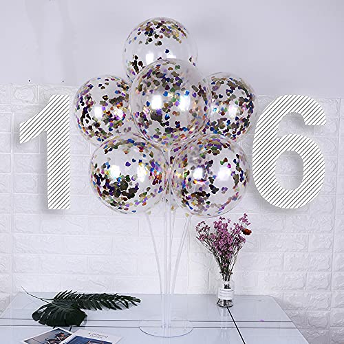 12 Inch Large Blank Wood Number 0 Unfinished Wood Slices Signs Board, Wooden Numbers for DIY Craft Projects, Birthday, Party, Wedding Decorations BIUWING