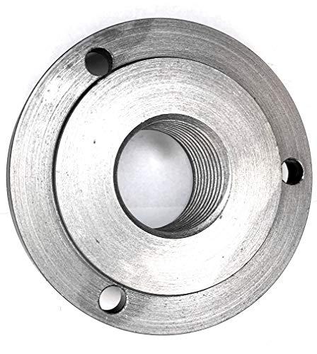 HHIP 3900-3212 3 Jaw Chuck 1-1/2-8 Threaded Backplate, 4" HHIP