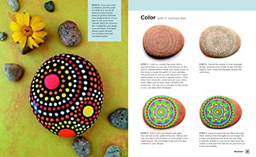 Rock Art for Beginners: Simple Techniques and Easy Projects for Transforming Stones into Art (New Shoe Press) WoodArtSupply