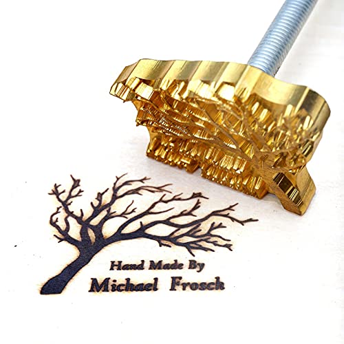 Custom Arokimi Branding Iron for Wood and Leather Crafting - Unique Father's Day Gift Arokimi