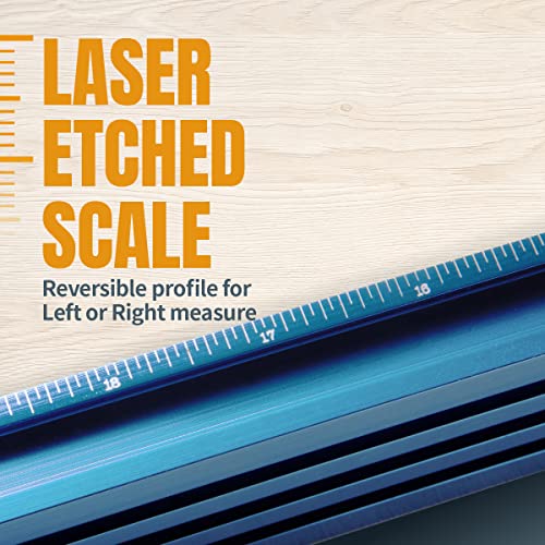 POWERTEC 71539 14"x24" Drill Press Table Set-Up Kit w/T Track Fence, Hold Down Clamps and Installation Hardware For 12” Drill Presses or Larger POWERTEC