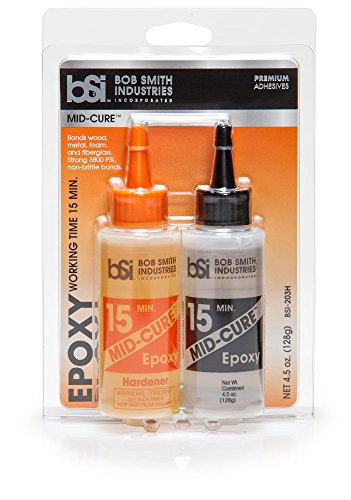 Bob Smith Industries - BSI-203H BSI-203 Mid-Cure Epoxy (4.5 oz. Combined), Light Amber Bob Smith Industries