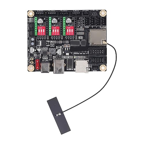 Laser Engraver Mainboard 32 Bit Main Board Desktop Laser Engraving Machine DIY General Motherboard with A4988 Step Motor FTVOGUE