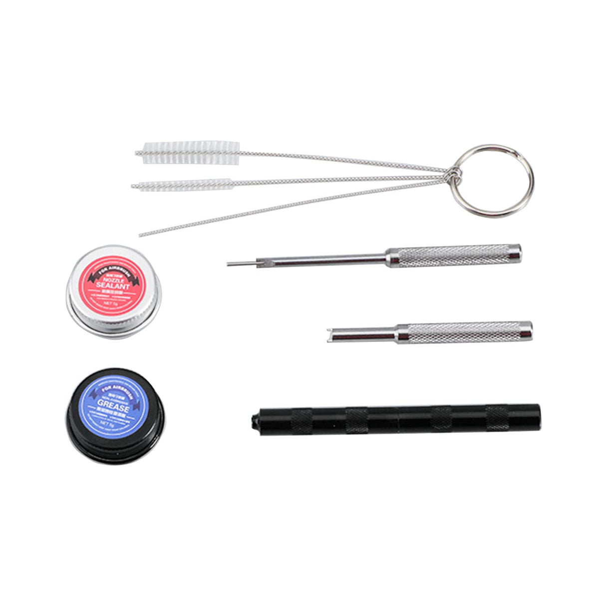 SAGUD Professional Airbrush Cleaning Maintenance Tools and Air Brush Spray Repair Kit.Suitable for Various Airbrushes. SAGUD