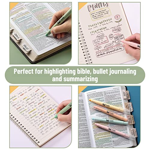 Mr. Pen- Gel Highlighter, 8 Pack, Pastel Colors, No Bleed, Markers for Bibles Mr. Pen