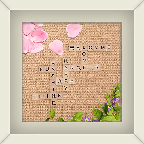 QMET 200PCS Scrabble Letters for Crafts - Wood Scrabble Tiles-DIY Wood Gift Decoration - Making Alphabet Coasters and Scrabble Crossword Game QMET