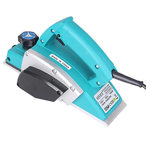 Mallofusa Electric Wood Planer Plane Power HandHeld Woodworking Tool, 3-1/4 Inch Mallofusa